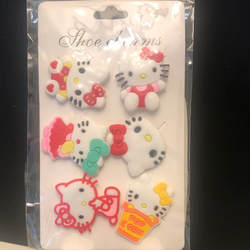 Hello Kitty Shoe Charms - Multi Color